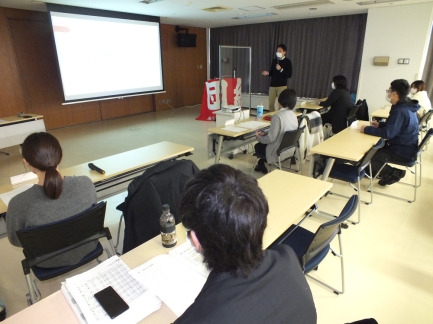 【画像】山本副委員長の学習会「春闘と賃上げの重要性」